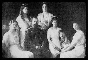 Familia del Zar Nicol�s II - El peque�o es el zarevich Alexis