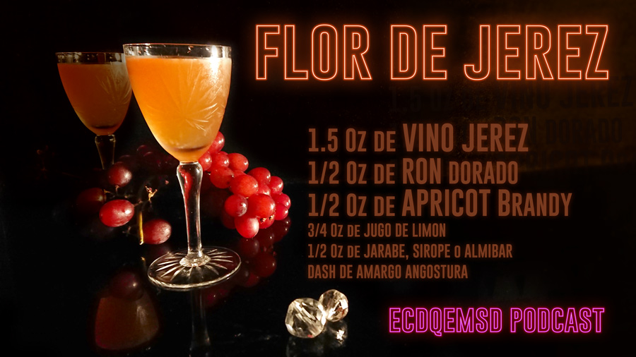Flor De Jerez Cocktail cóctel