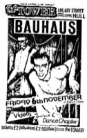 Bauhaus Gothic Rock m�sica