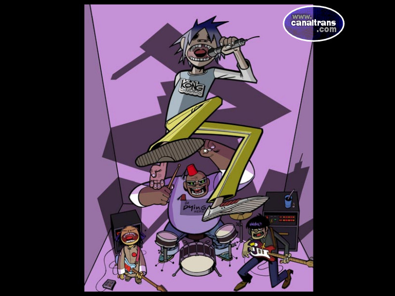 wallpaper - gorillaz